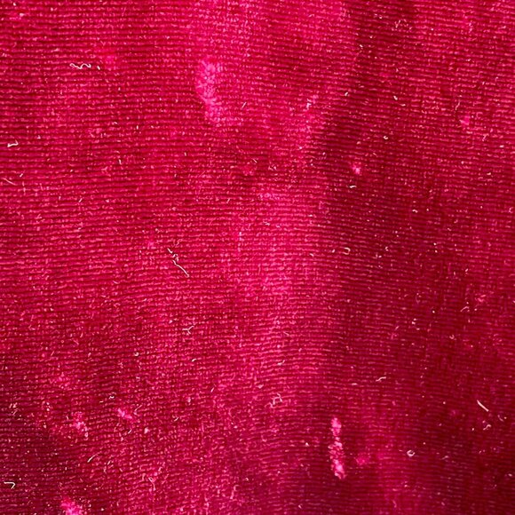 Chico’s Velvet Raspberry Boyfriend Blazer Jacket Floral Lined Size 0 / Small P - Picture 14 of 16